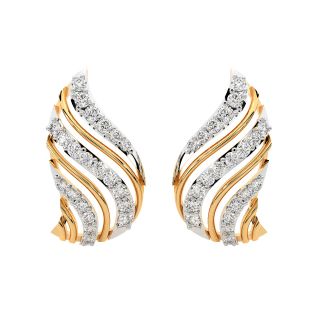 Petite Round Diamond Stud Earrings